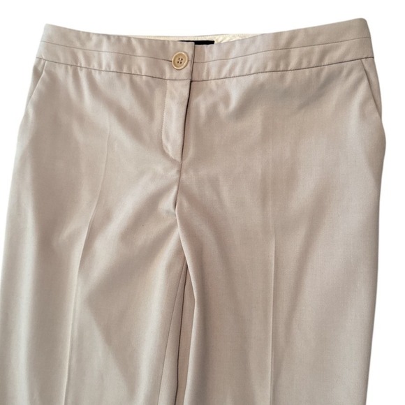 Talbots Signature Bootcut Beige Khaki Women's Size 4 Career (See Picture of Hem) - Picture 3 of 8
